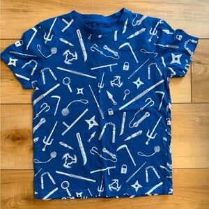 SPY Blue Ninja Graphic Kids T-Shirt